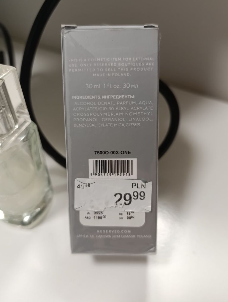 Perfumy Reserved