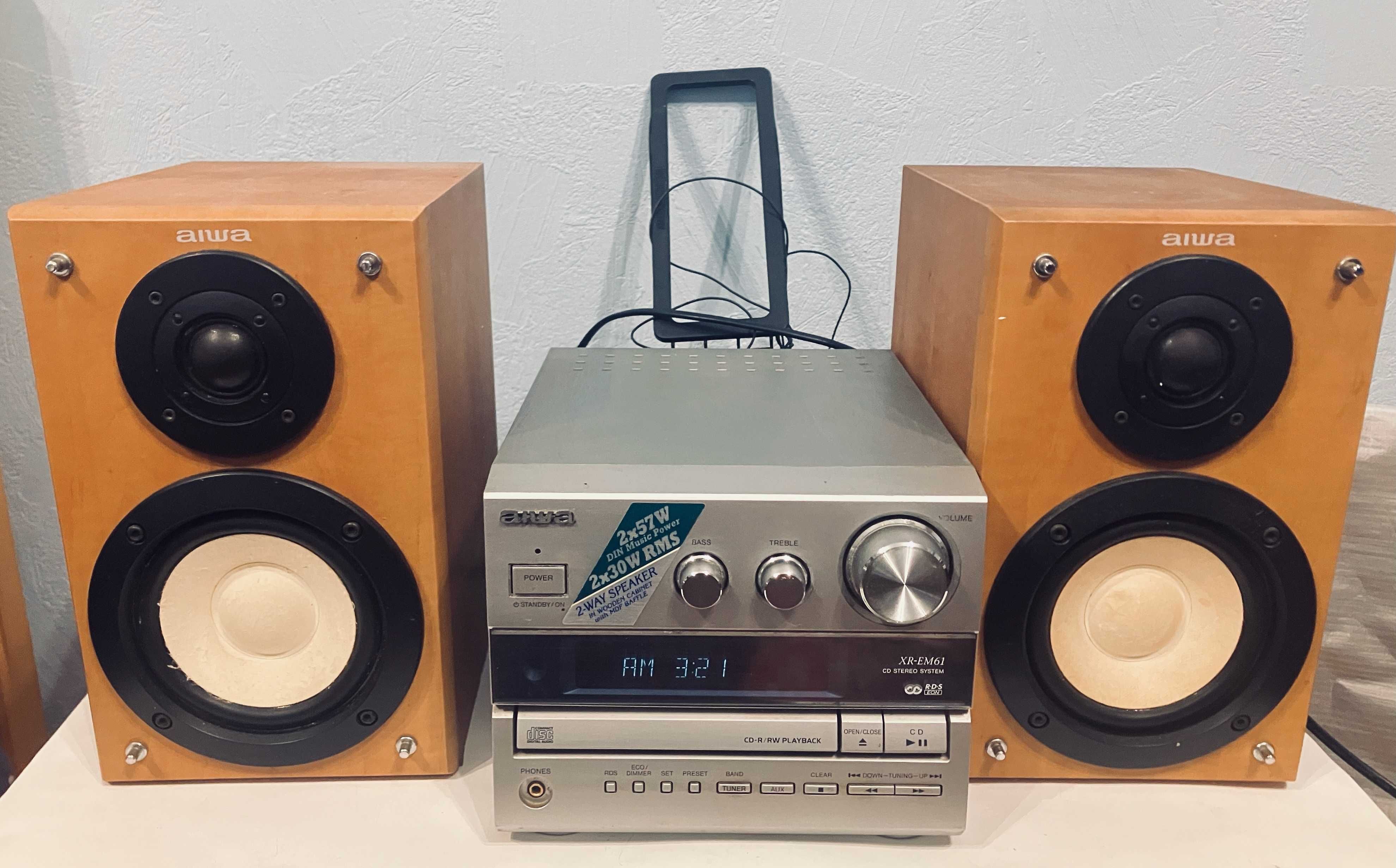 Центр музыкальный AIWA XR-EM 61/ CD Stereo system