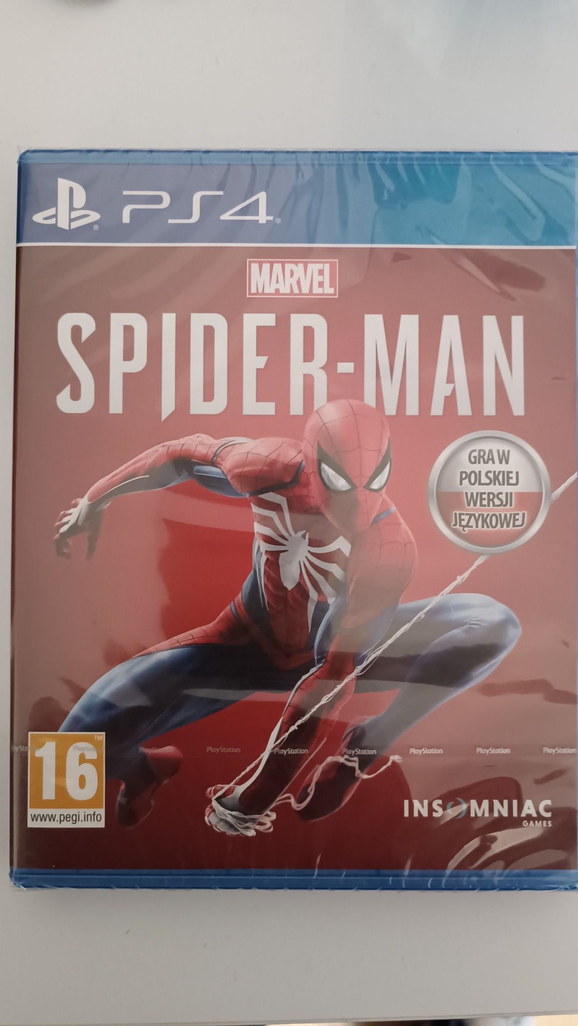 SPIDER MAN PS4. Nowa folia