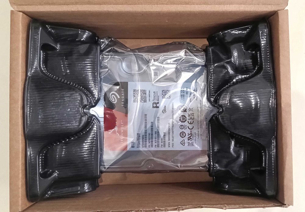 NOWY! Dysk Seagate Ironwolf ST8000VN004 (NAS) 8TB 3,5" SATA