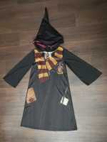 Карнавальный костюм мантия плащ Гарри Поттер грифиндор 9-10 л хелоуин
