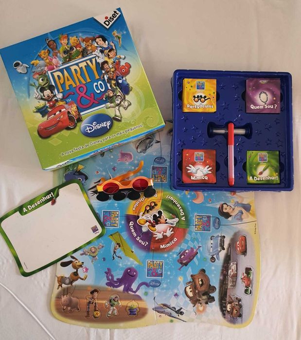 Jogo Party & Co para crianças.