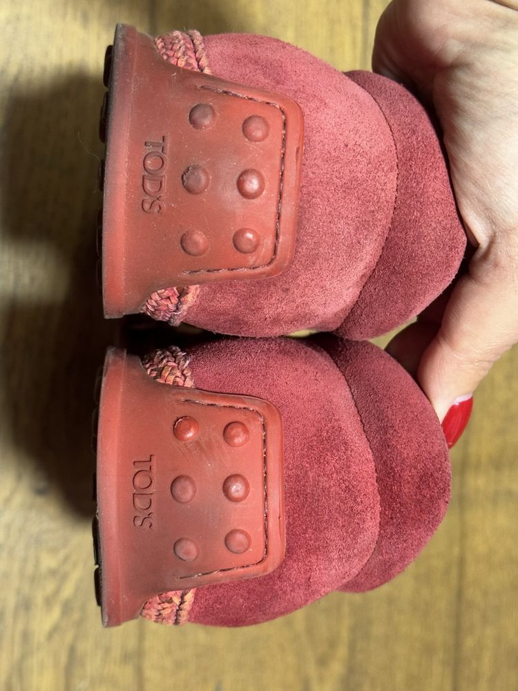 Мокасины эспадрильи Tod’s