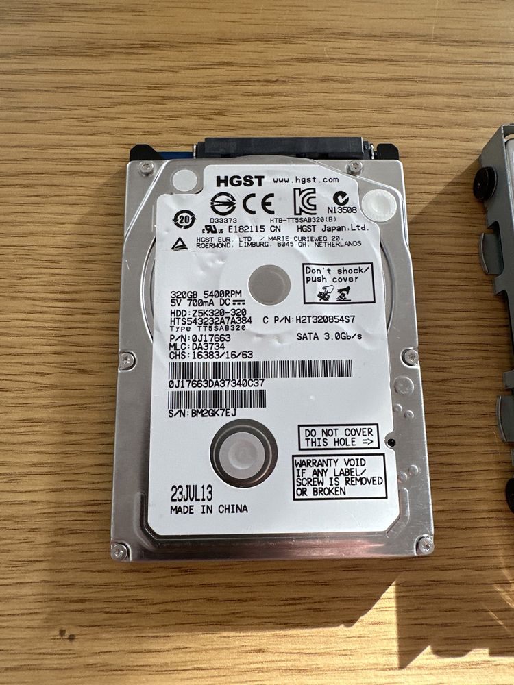 Disco rigido/ Hard drive 1TB / 500GB / 320GB