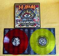 Def Leppard – Diamond Star Halos (2LP, Limited Edition,Yellow / Red)