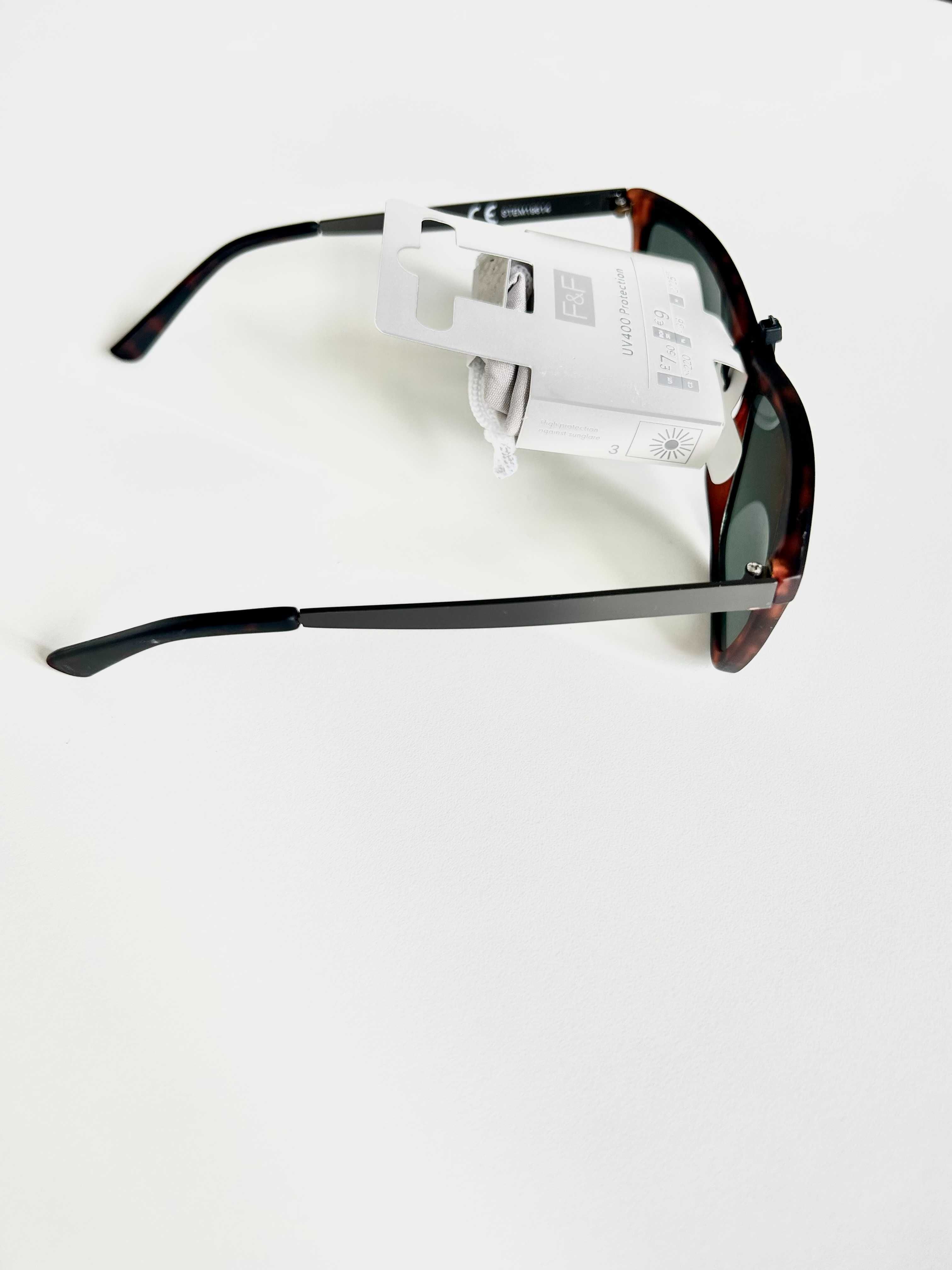 Okulary przeciwsłoneczne z filtrem F&F nowe / Okulary z filtrem F&F