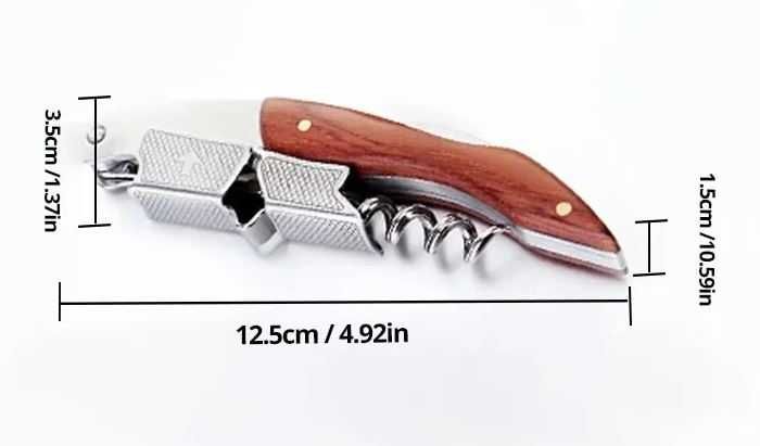 Штопор Сомельє, Ніж Сомельє, Штопор для вина професійний