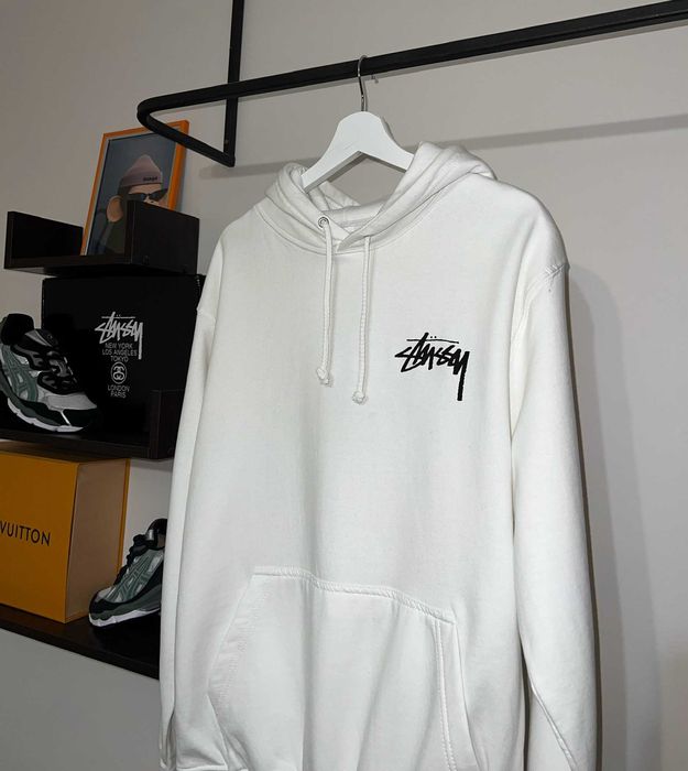 Худі Stussy (білого кольору)