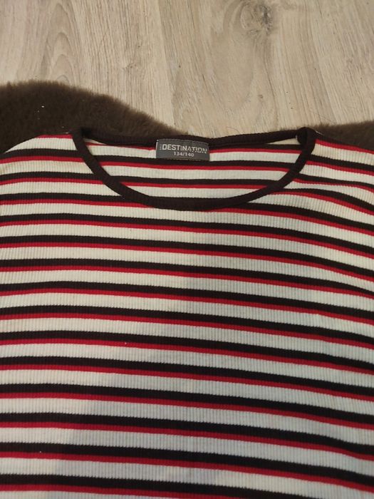 Bluzeczka w paski 134/140