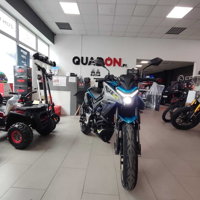 CF MOTO 125NK motorower/motocykl klasyk Barton Romet Zipp junak QUADON