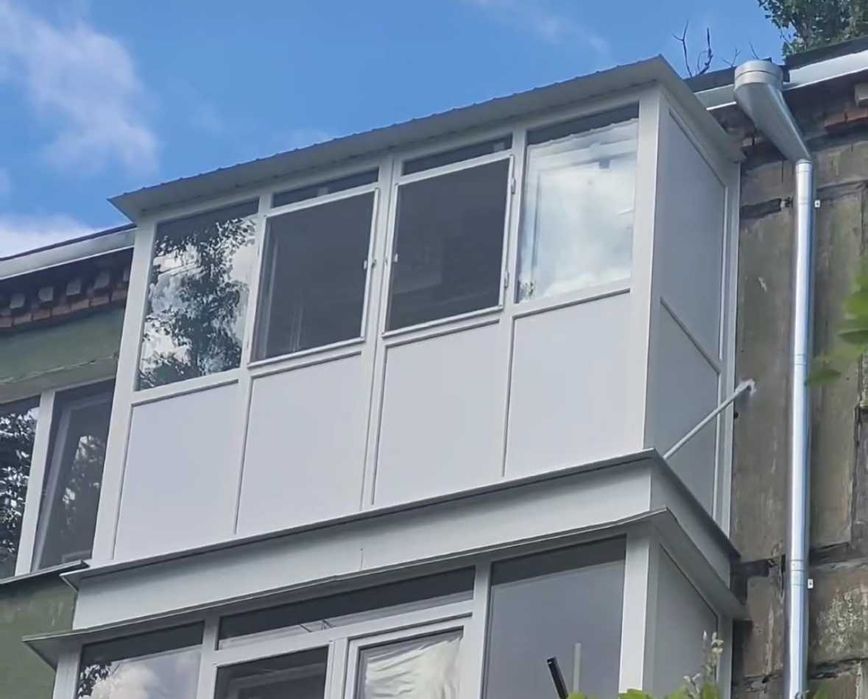 Ремонт балкона Київ і область Скління Обшивка ДОСВІД 17 років!