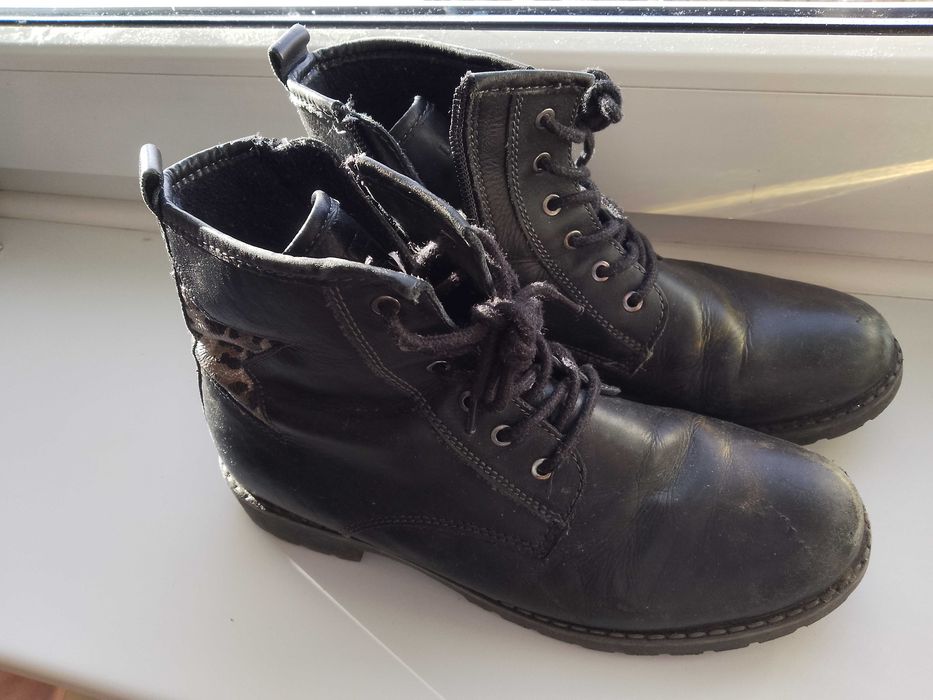 Trzewiki skórzane Lasocki ocieplane