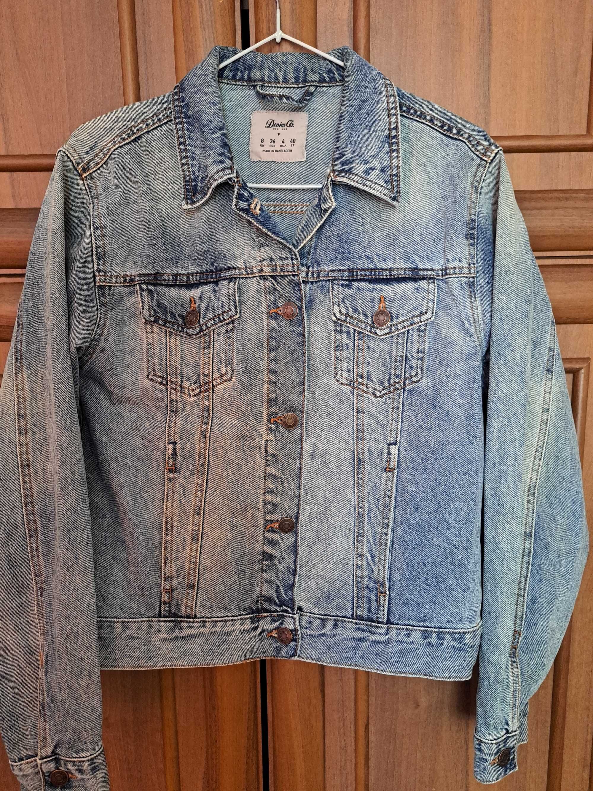 Markowe kurtka dżinsowa Denim Co.