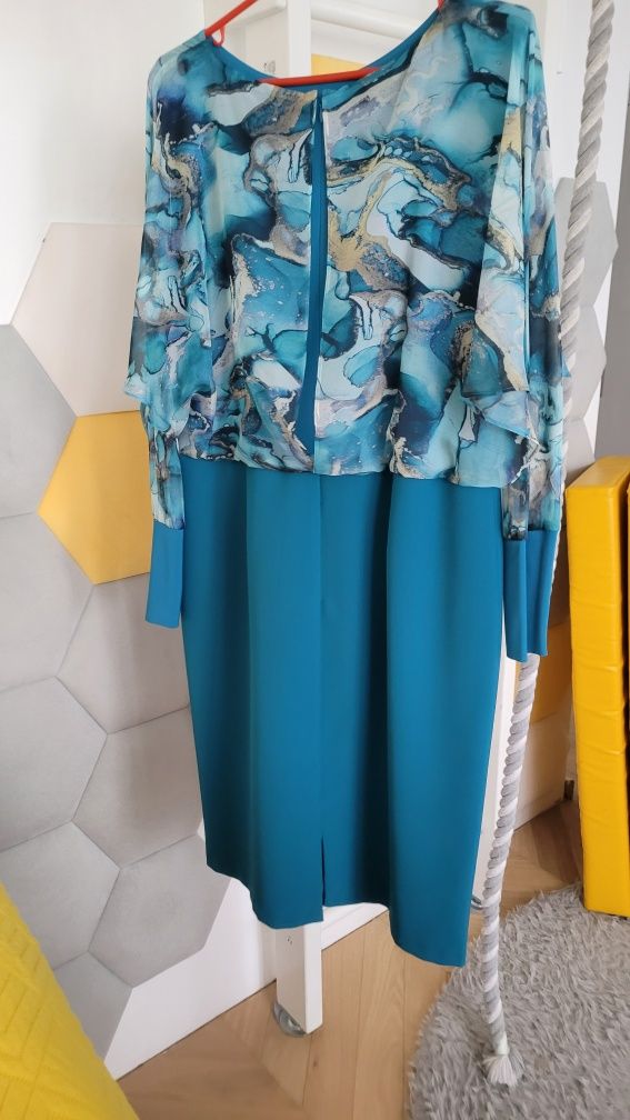 Nowa elegancka sukienka rozm 48