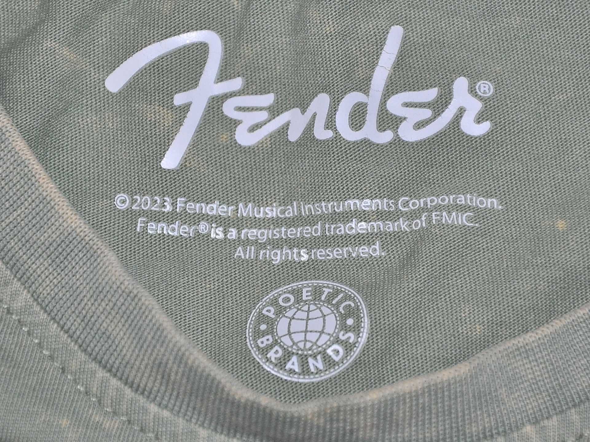 FENDER - Fine Electric Instruments - koszulka rozm.M Gibson,Marshall