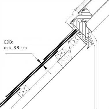 Kołnierze do pokryć łuskowych grubych VELUX EDB MK10 78x160