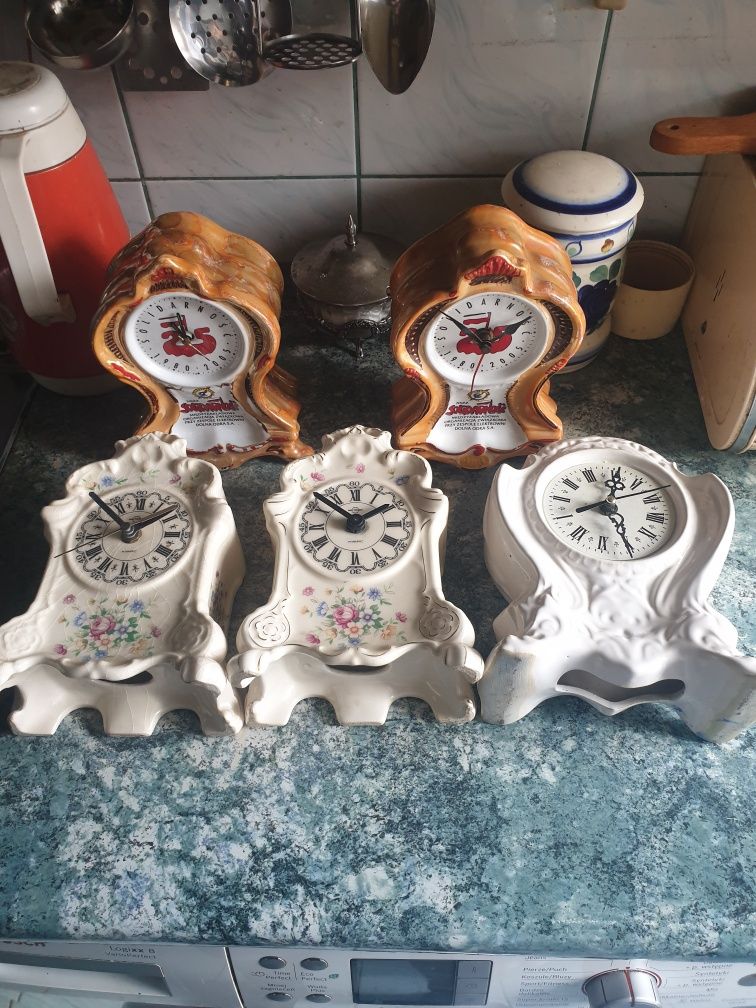 Zegar ceramiczny kominkowy Mirostowice Predom- Metron