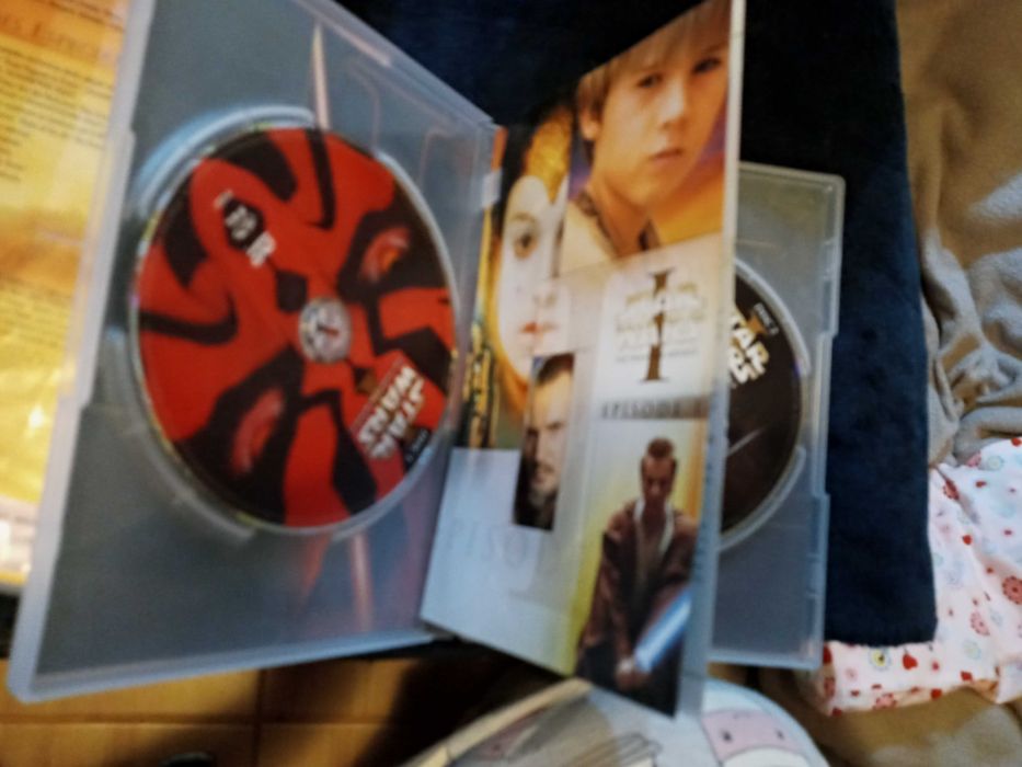 4 dvds STAR WARS ediçao especial