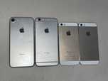 Iphone Apple 7 6s SE 5s telefony uszkodzone 4 sztuki dawcy części