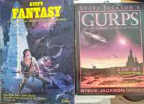Steve Jackson GURPS Basic Set 3rd Rev + Fantasy PT – Livros RPG