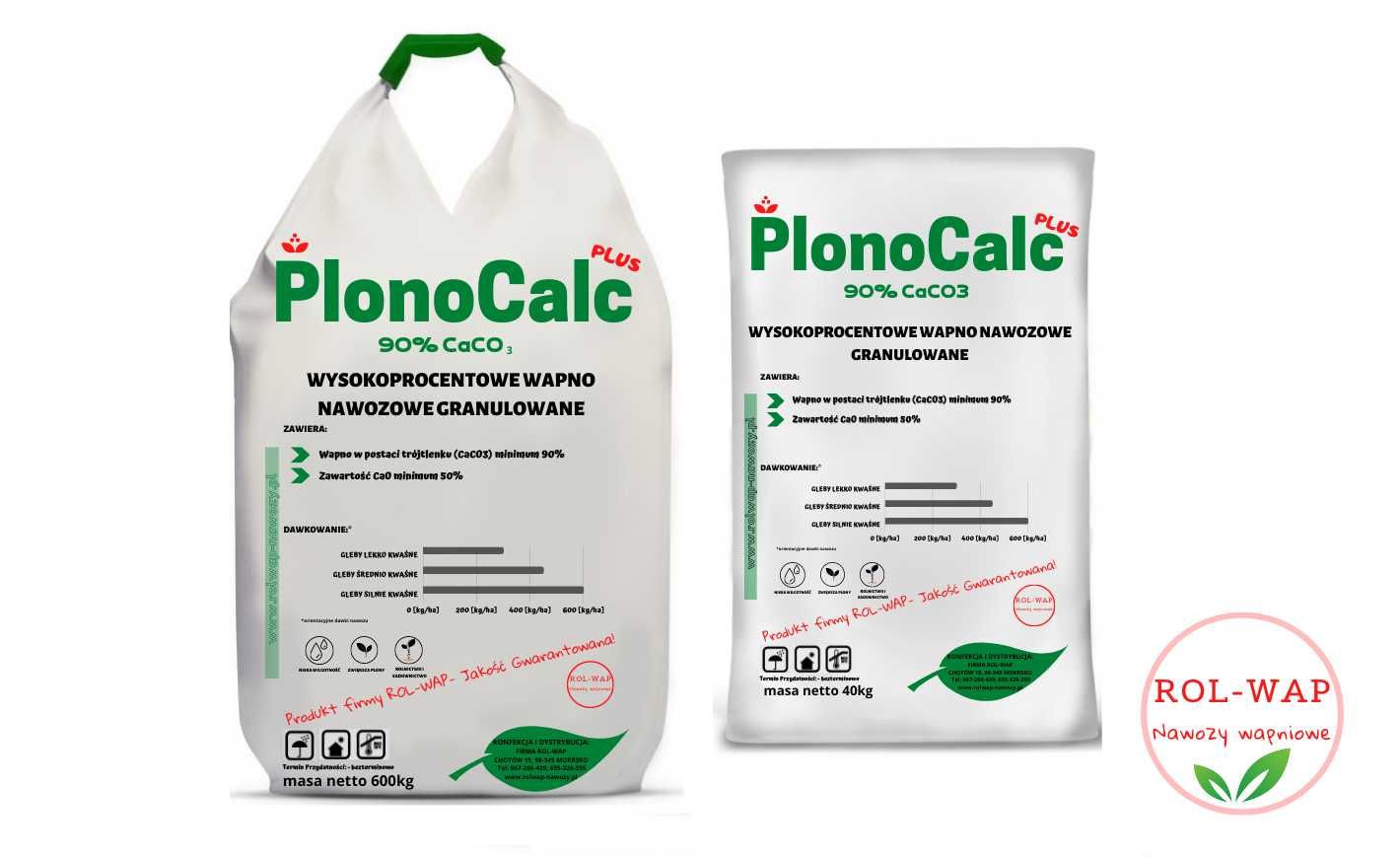 Wapno Granulowane Magnezowe Kreda węglanowe DOSTAWA