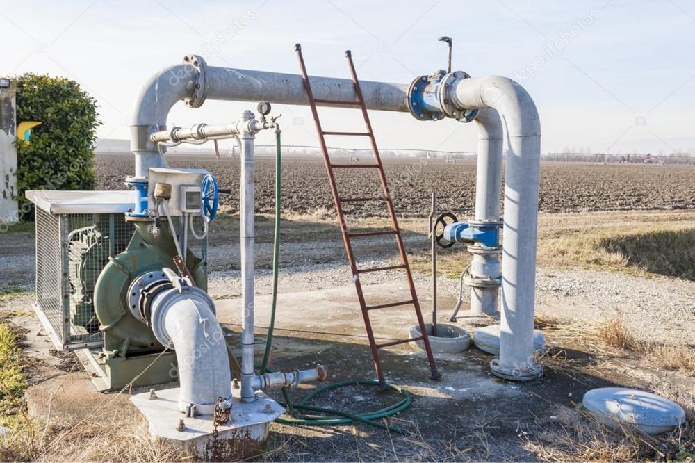 Depositos de agua exteriores ( azuis )