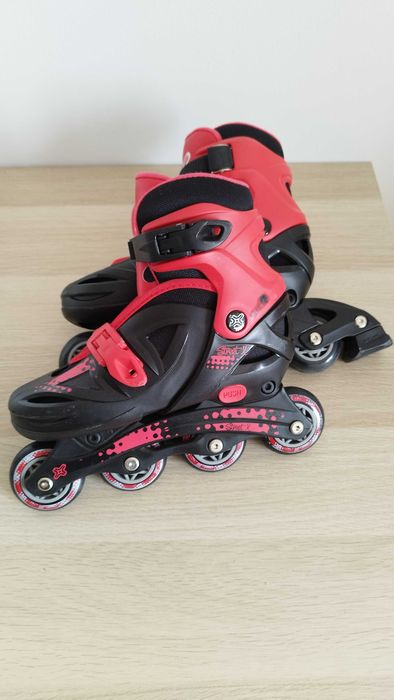 Patins em linha ajustáveis em tamanho