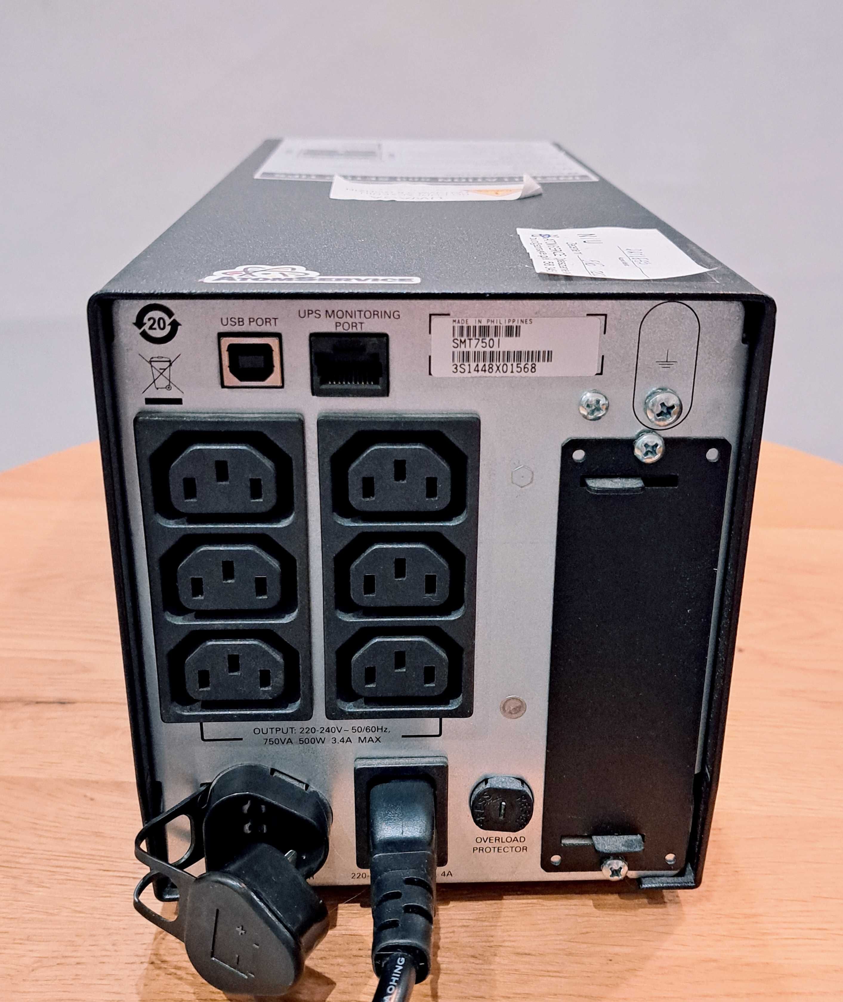 Zasilacz APC Smart UPS SMT 750l