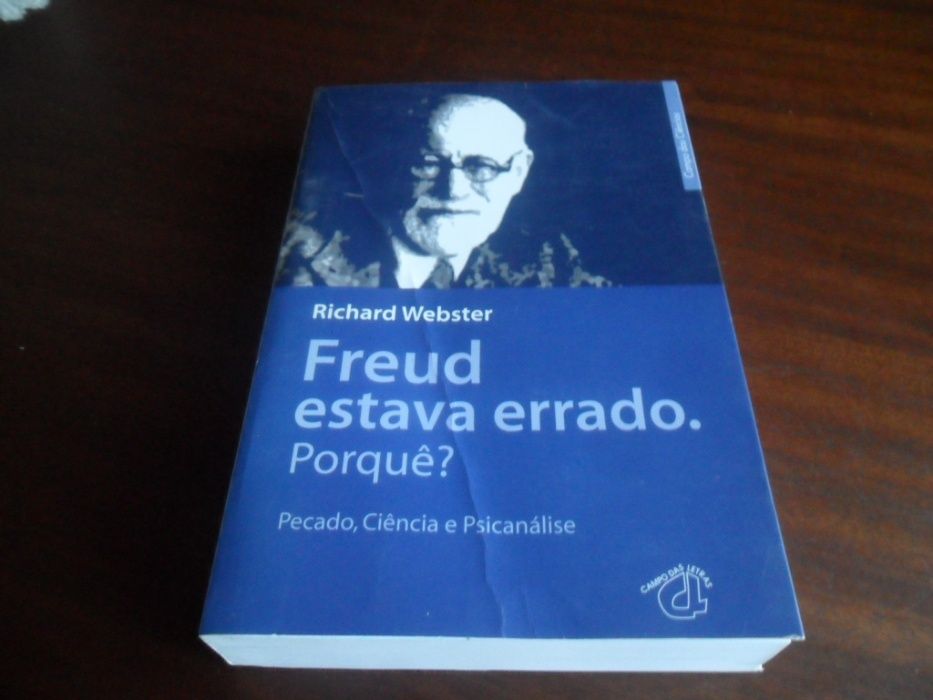 "Freud Estava Errado. Porquê?" de Richard Webster
