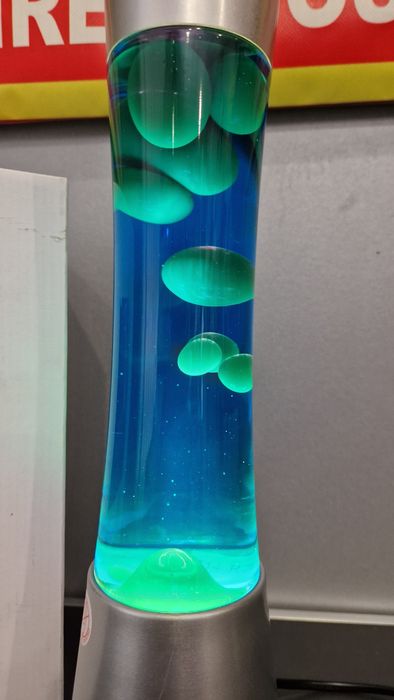 Якісна металева лава лампа LUNARTEC