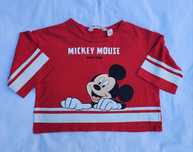 Krótki t-shirt z Myszką Miki H&M