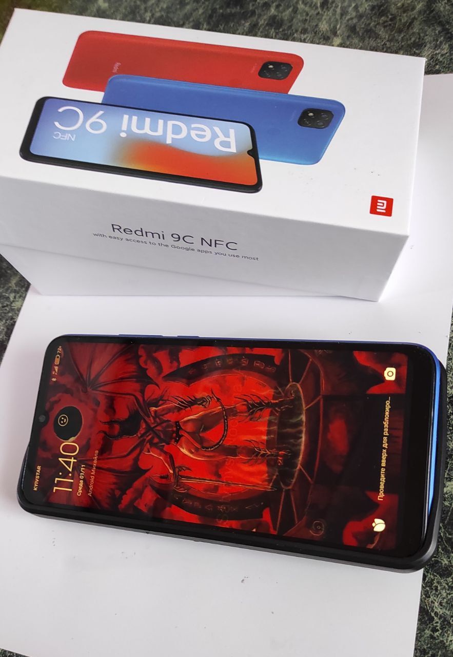 Xiaomi Redmi 9C з гарантією в гарному стані