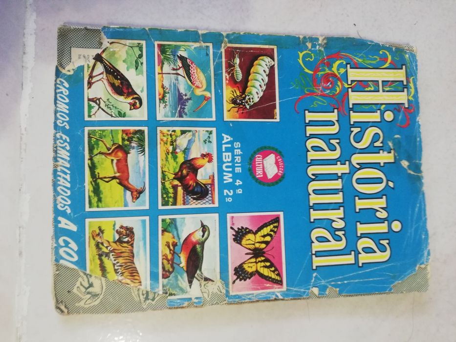 Cadernetas de cromos antigas