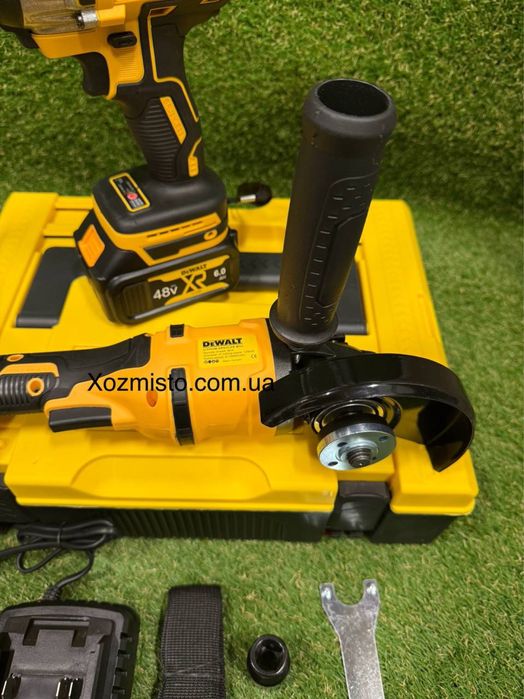 Набір 2в1 АКБ DeWalt 48 V (Гайковерт DCF922D2T + Болгарка DCG405P2