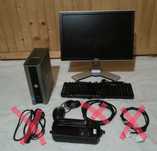 Komputer stacjonarny Dell Optiplex 760 i monitor Dell Ultrasharp 2009W