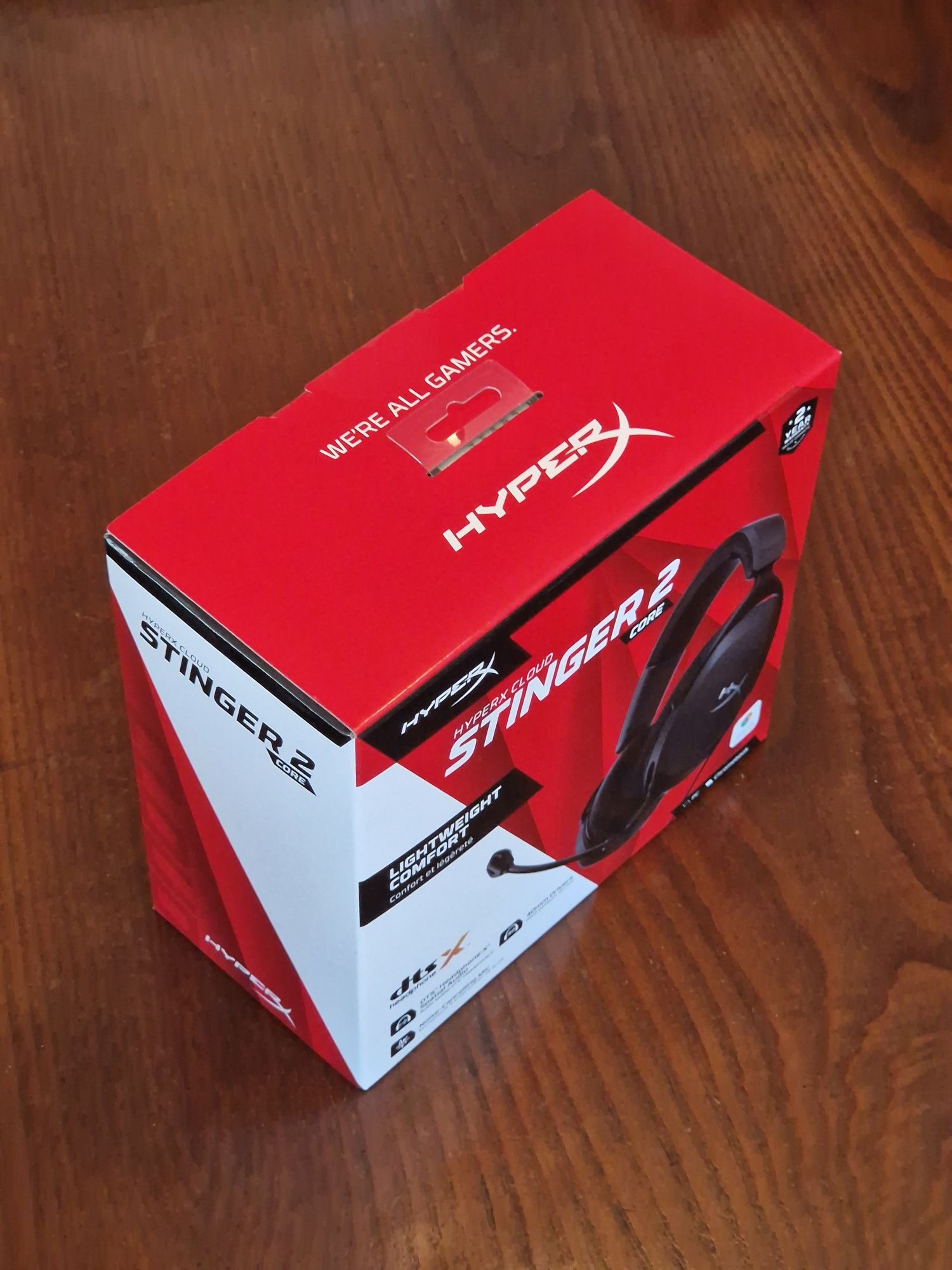 Auscultadores com microfone Hyperx Stinger 2