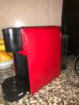 Maquina de café expresso marca Pingo doce,vermelha,como nova