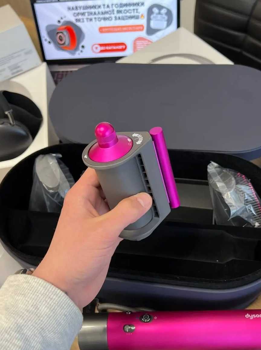 HS-05 Dyson AirWrap fuchsia фуксія опт та дроп, стайлер, фен