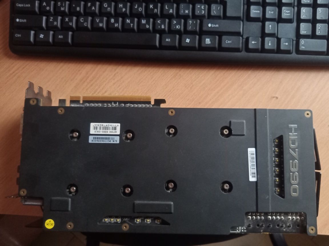 Видеокарта 7990 6gb ddr5