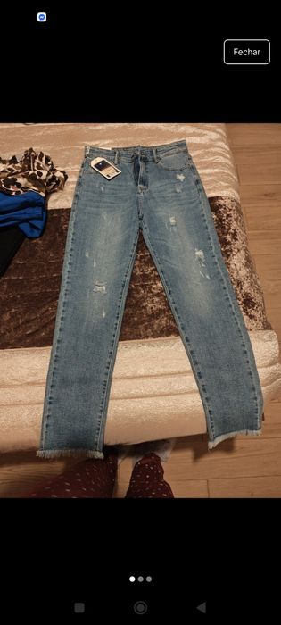 Calças pusha up novas