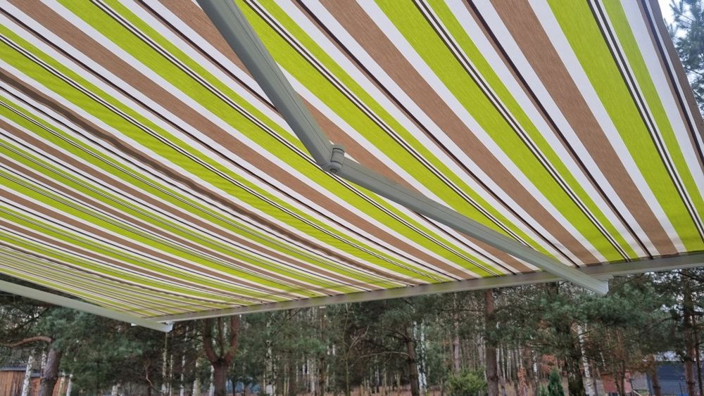 Markiza tarasowa sterwanie elektryczne