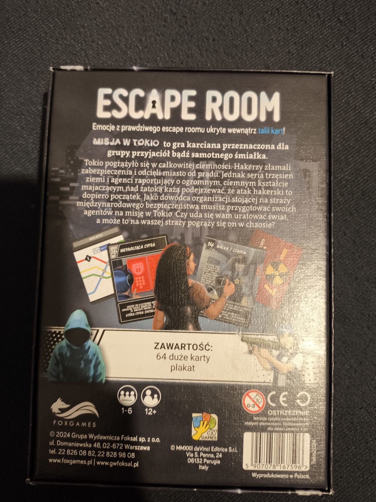 Escape room misja w tokio