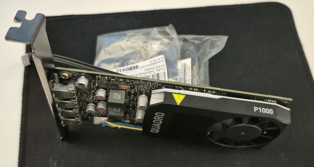 Karta graficzna Nvidia Quadro P1000 4gb LP CAD