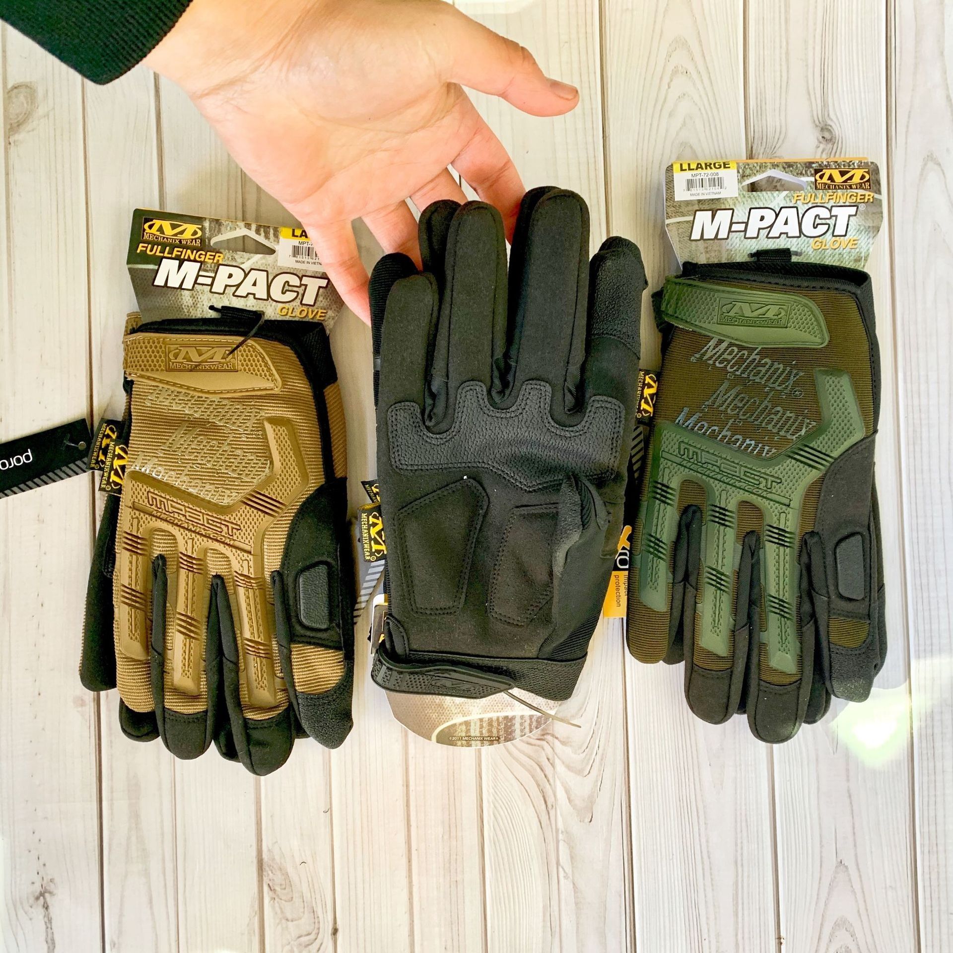 Тактические военные перчатки Mechanix M-Pact