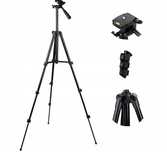 STATYW TRIPOD na telefon aparat regulowany uchwyt + PILOT BLUETOOTH