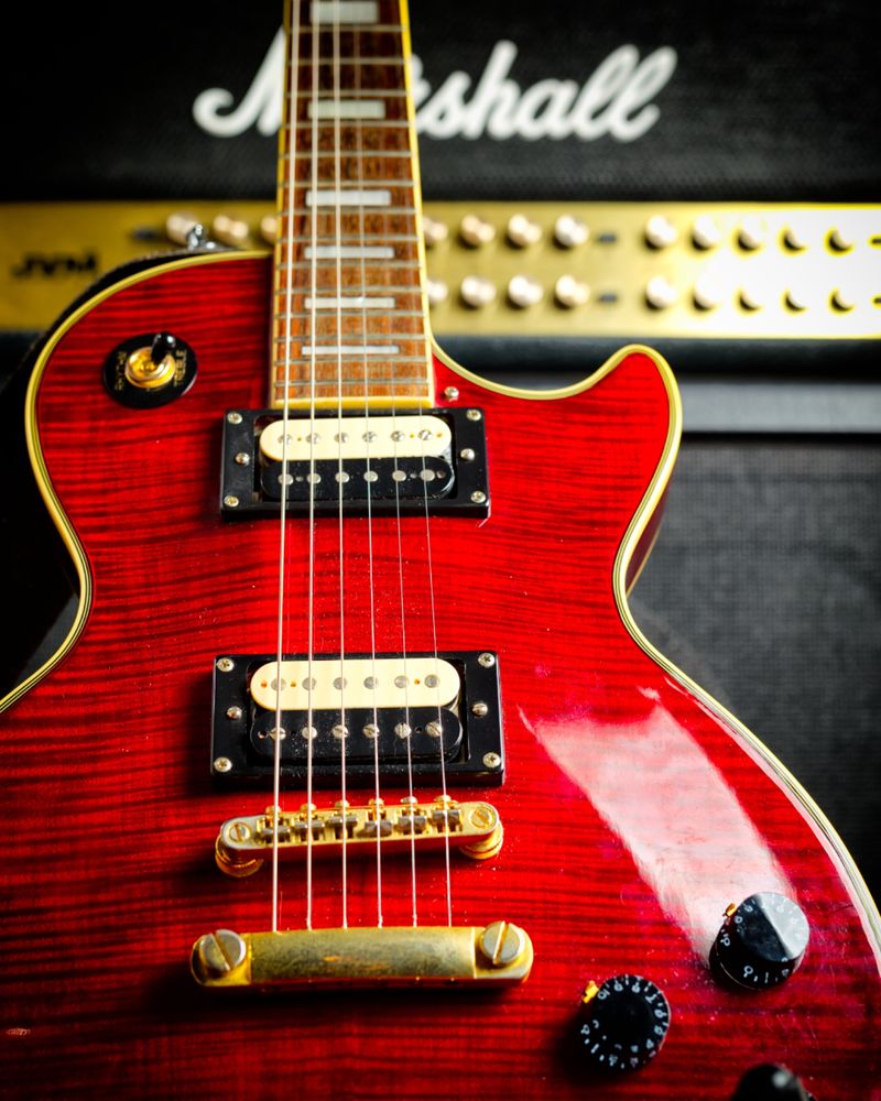 Guitarra Epiphone Les Paul Custom Plus - Wine Red