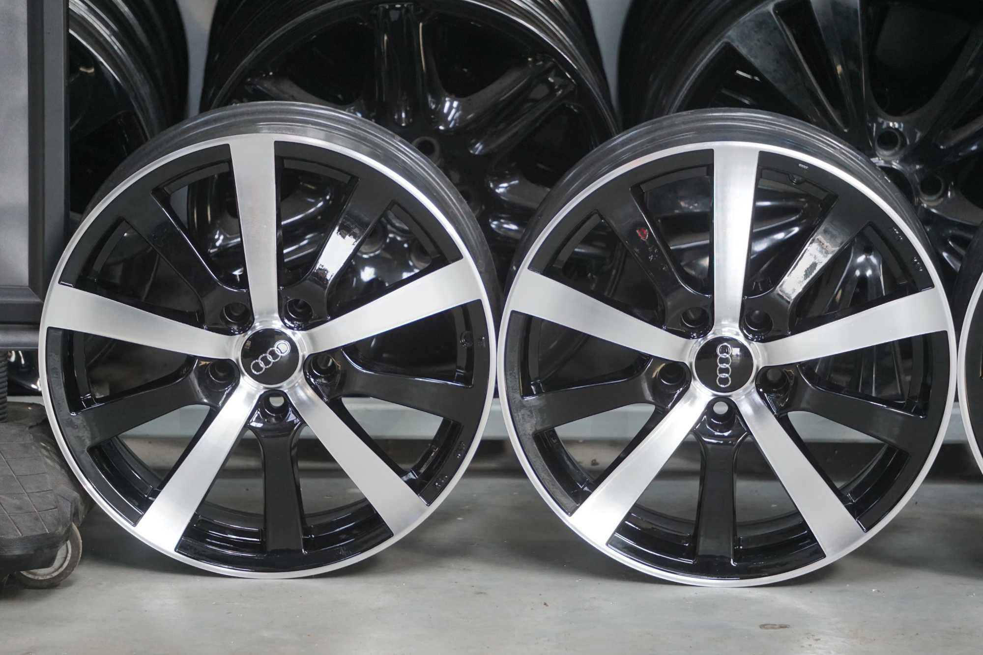 Alufelgi Platin Germany 5x112 7Jx17 et46 cb66,6mm czarny polysk i cnc
