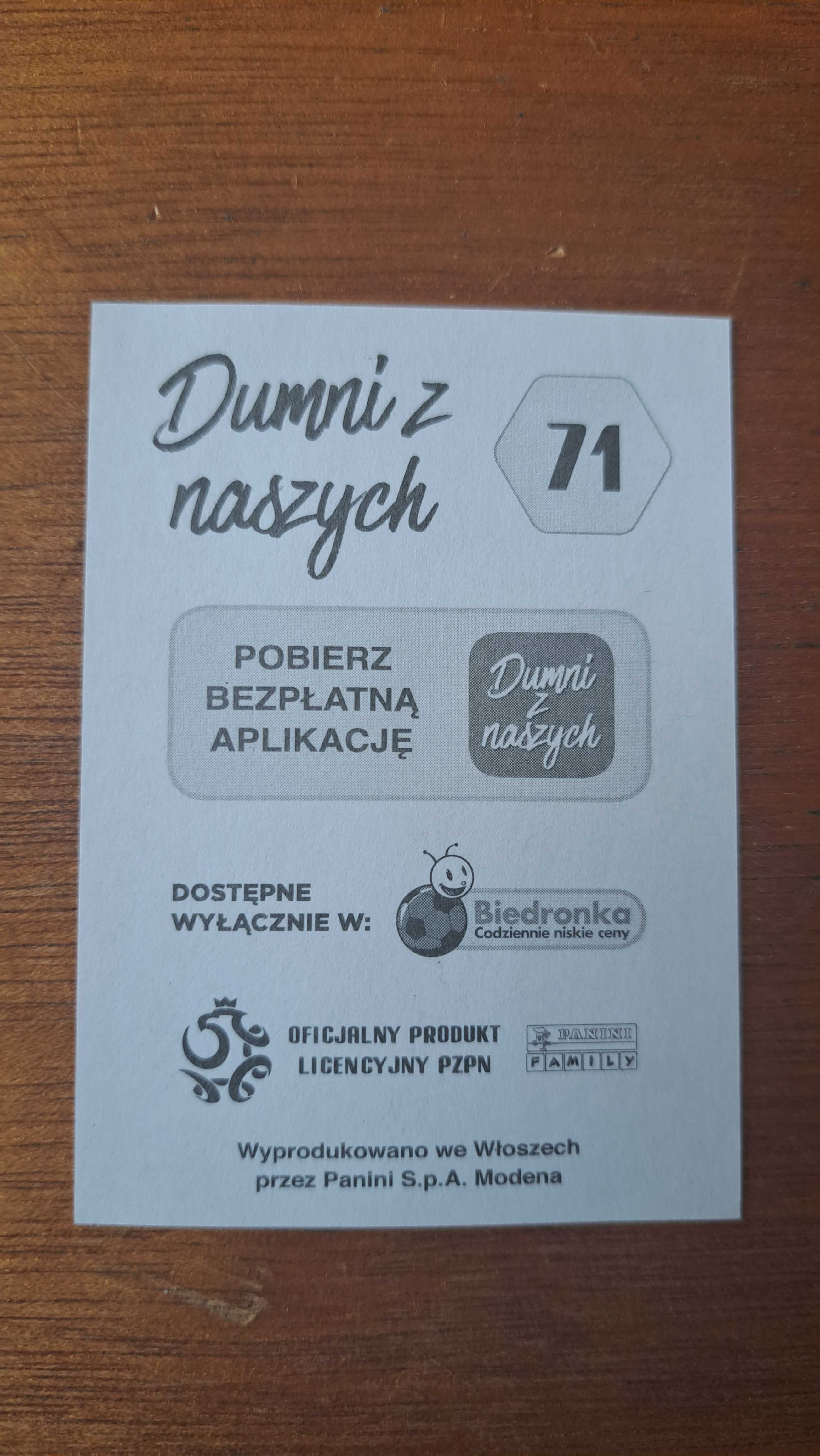 Naklejki Dumni z naszych 2018