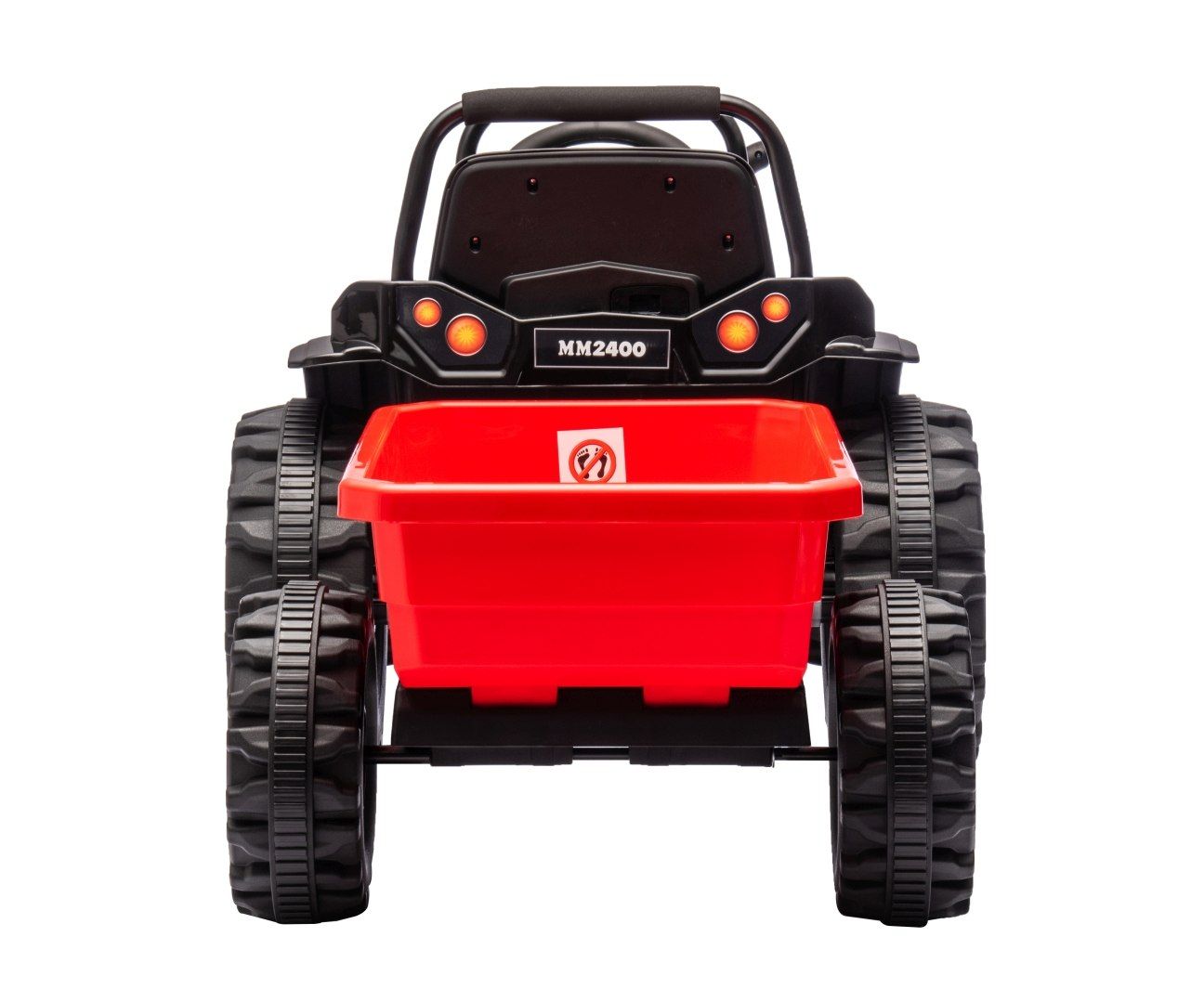 Milly Mally traktor na akumulator Traktor z przyczepą Farmer Red