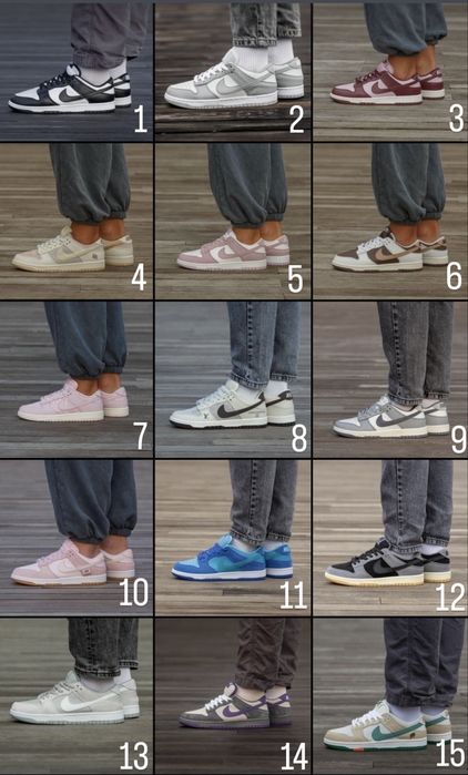 Більше 110 моделей! Nike SB Dunk Low 36 - 45 БЕЗ ПЕРЕДПЛАТ